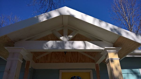 Front Porch Roof in Athens, GA.