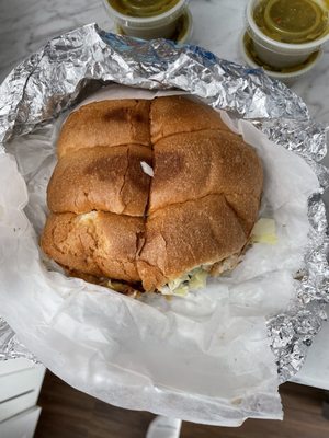 The pork Torta