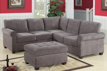 2pc SECTIONAL CHARCOAL $499.99