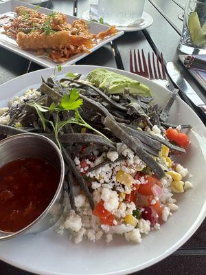 Mexican steak salad, fresh and flavorful.