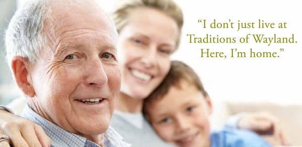 Traditions of Wayland, Assisted Living, Independent Living, Memory Care community