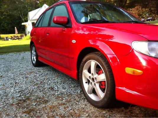 2002 Mazda protege was sold for $4000