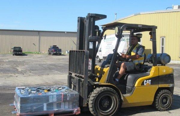 Our team at American Recycling.