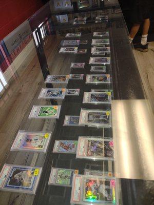 All kinds of graded cards