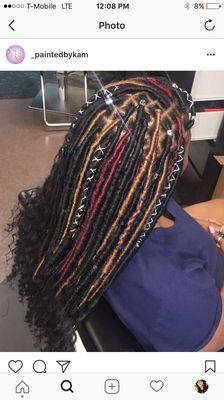 FAUX LOC BY STYLIST MEME