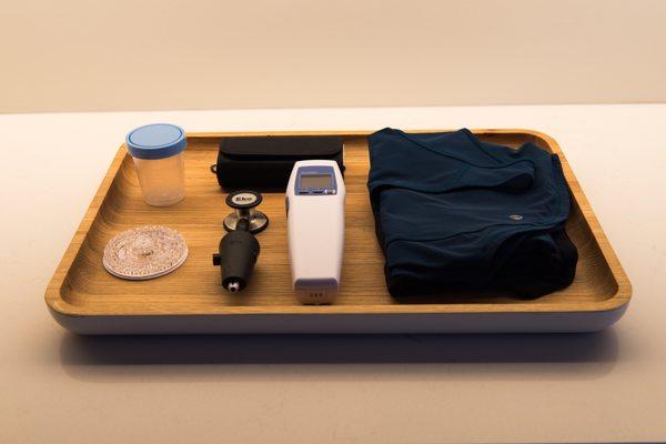 Every day tech used by our doctors and Lululemon exam wear