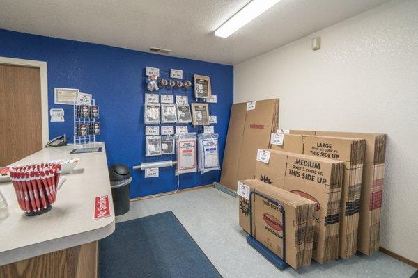 Stuff N Storage in Manteca has moving supplies and packing boxes.