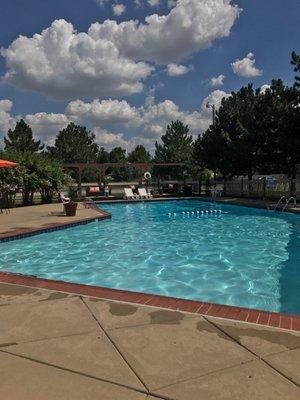 Relax poolside