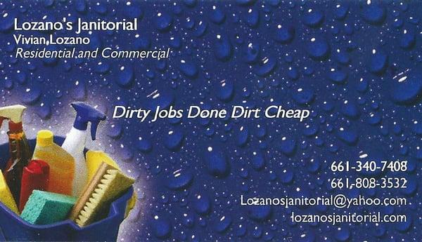 Dirty Jobs Done Dirt Cheap