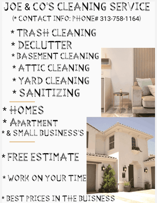 Joe Cleaning Services