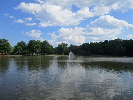 Allen Pond Park in Bowie, a great place to relax!