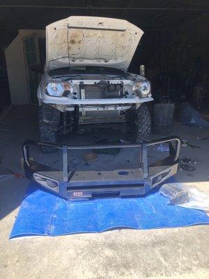 Tacoma getting a nose job