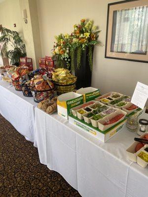 Beautiful and delicious! 150 satisfied guests with lasting impressions of Subway and Jimmy John's.