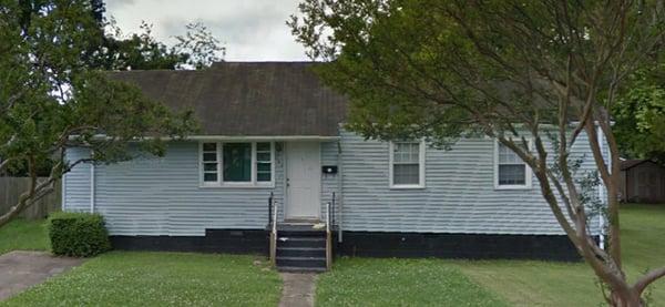 Norfolk, Virginia house sold  As-Is