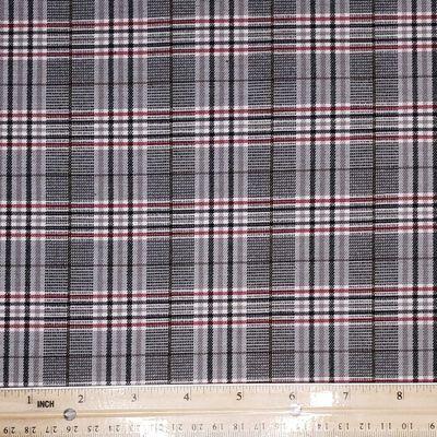 Millennium Yarn Dyed #34
Width: 58/60" Wide
Fabric Content: 76%Rayon 10%Nylon 11%polyester 3%Spandex
Colors: Black, Red, Khaki