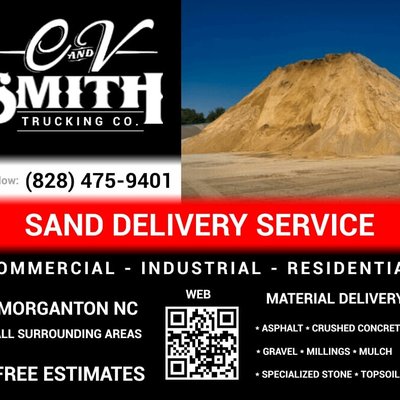 C& V Smith Trucking, LLC hauls sand