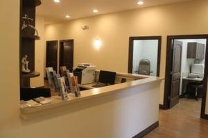 Front desk at the Cedar Park location