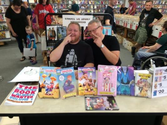 GARBAGE PAIL KIDS GO HOLLYWOOD signing with Eric Sandhop!