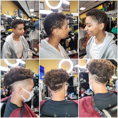 Please follow up on Facebook at 100 Degrees Barber Shop, onehundreddegrees.  Ig. 100 Degrees Barber Shop  Twitter. @praul40