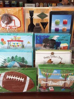 If you are looking for a beautiful Father's Day card we carry a very nice selection of Papyrus cards! Don't be late!