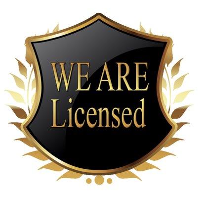 We are Licensed Bonded and Insured