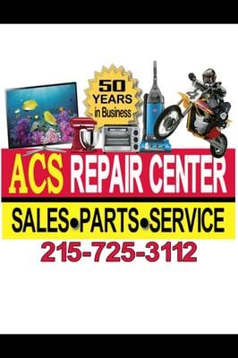 Appliance care &Service,co been in service since 1963, Service center for over 55 diferents companies. ACS fix almost anything!!