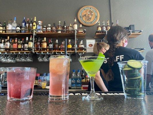 Yummy cocktails made to order. Fresh ingredients!