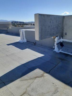 Another roof leak repair job.