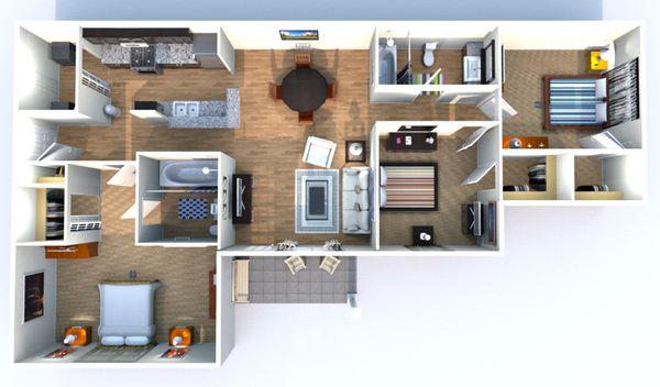 Three Bedroom