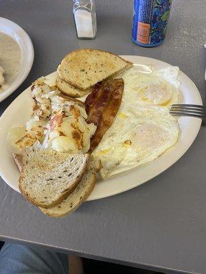 Egg breakfast - $7