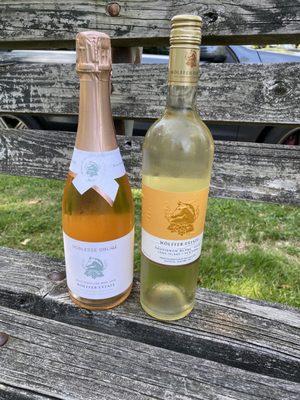 Wolffer Noblesse Sparkling Rose & Wolffer Sauvignon Blanc