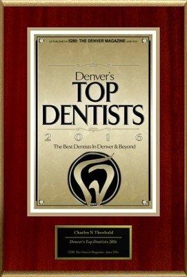 Denver's Top Dentist every year since 2008.