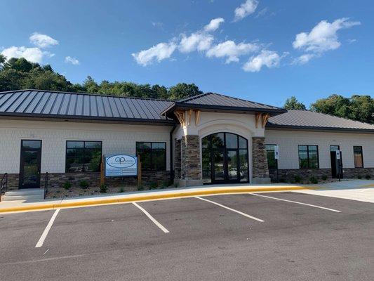 Exterior of OP Smiles, North Wilkesboro