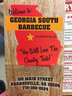 Georgia South Barbeque