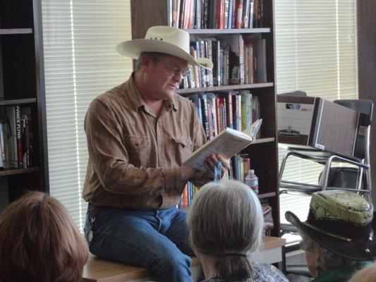 Craig Johnson, author of the bestselling Longmire series, reads a passage from his latest book.