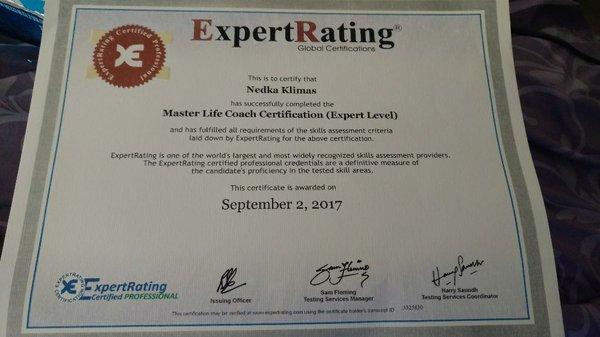 Master-Level life coaching certification