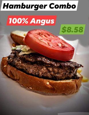 Angus Hamburger Combo