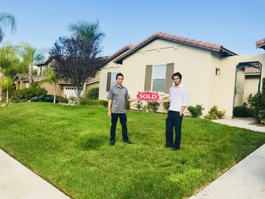 I couldn't be happier to have helped Adam and his family find their new home and celebrate with them!