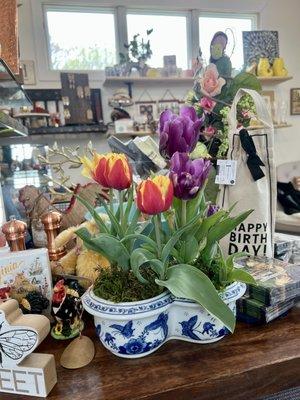 Easter Arrangements are here! Stop by for everything you need for your Easter celebration!