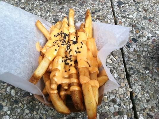 Spicy Garlic Fries