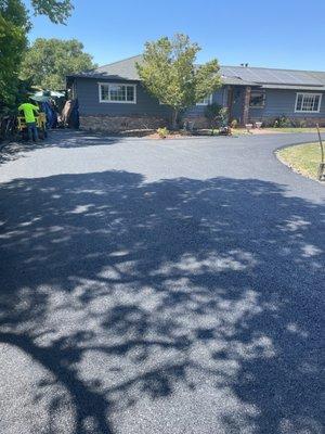 Grading and paving