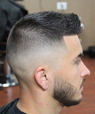 Skin fade longer on the top