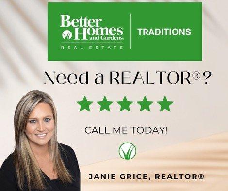 BHGRE TRADITIONS 
 JANIE GRICE, REALTOR®
 O: 228.285.7335 
 C: 601.508.5322