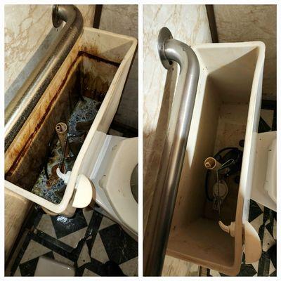 Before/After (Toilet Tank)