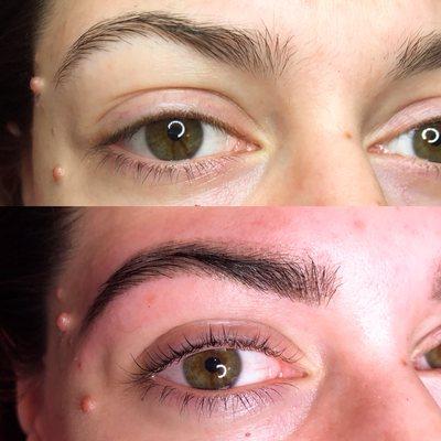 "The Uplift" Lash Lift and Tint w/ a Brow Wax and Tint