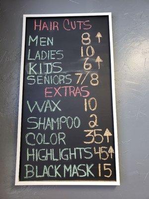 Just Right prices...