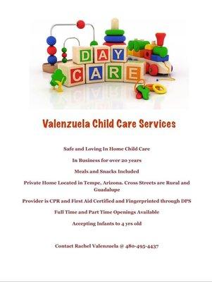 Valenzuela Child Care Services