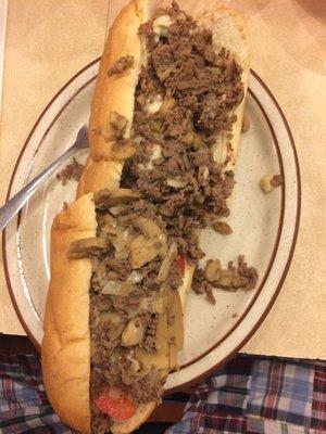 good looking cheesesteak