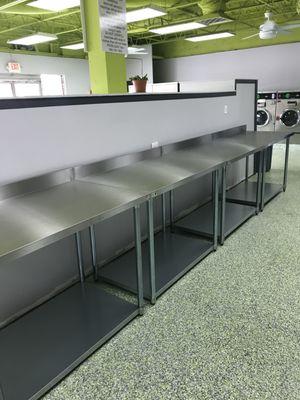 stainless folding tables