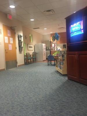 2nd floor PICU waiting area